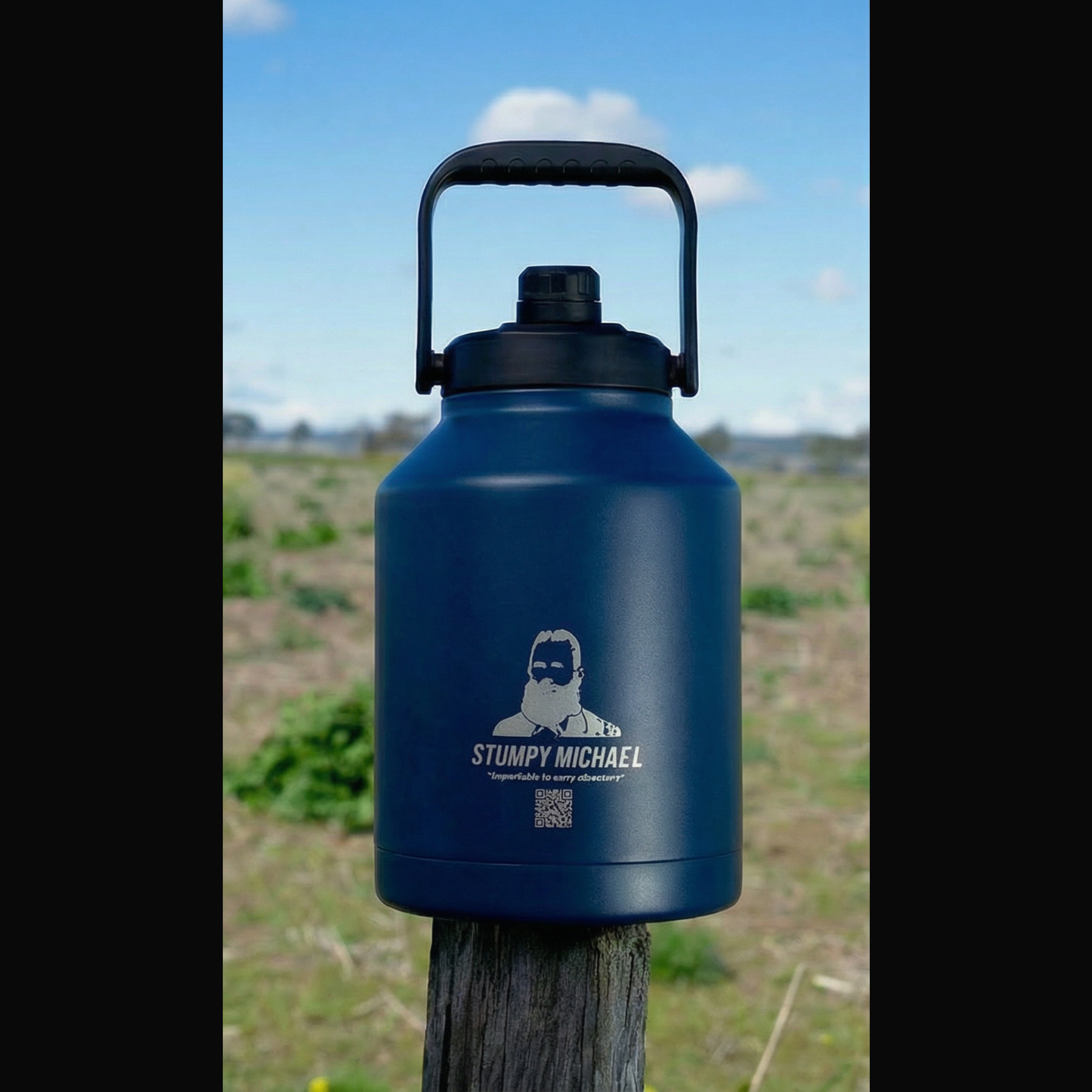 Stumpy Michael 6 Litre (1.6 USA gallons) Navy Midnight Muster
