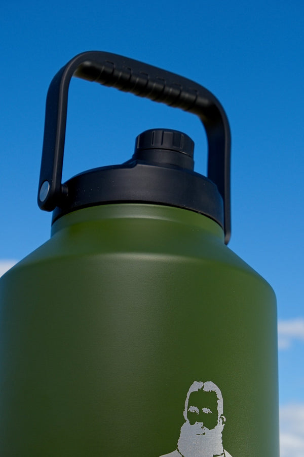 Stumpy Michael 6 Litre (1.6 USA gallons) Water Bottle Croc Green - USA