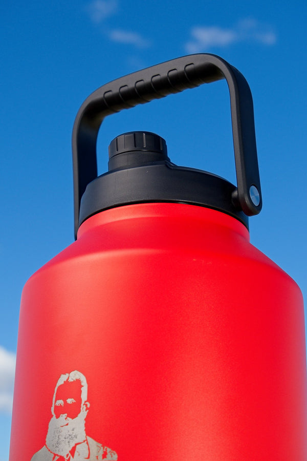 Stumpy Michael 6 Litre (1.6 USA gallons) Water Bottle "I see RED" - USA