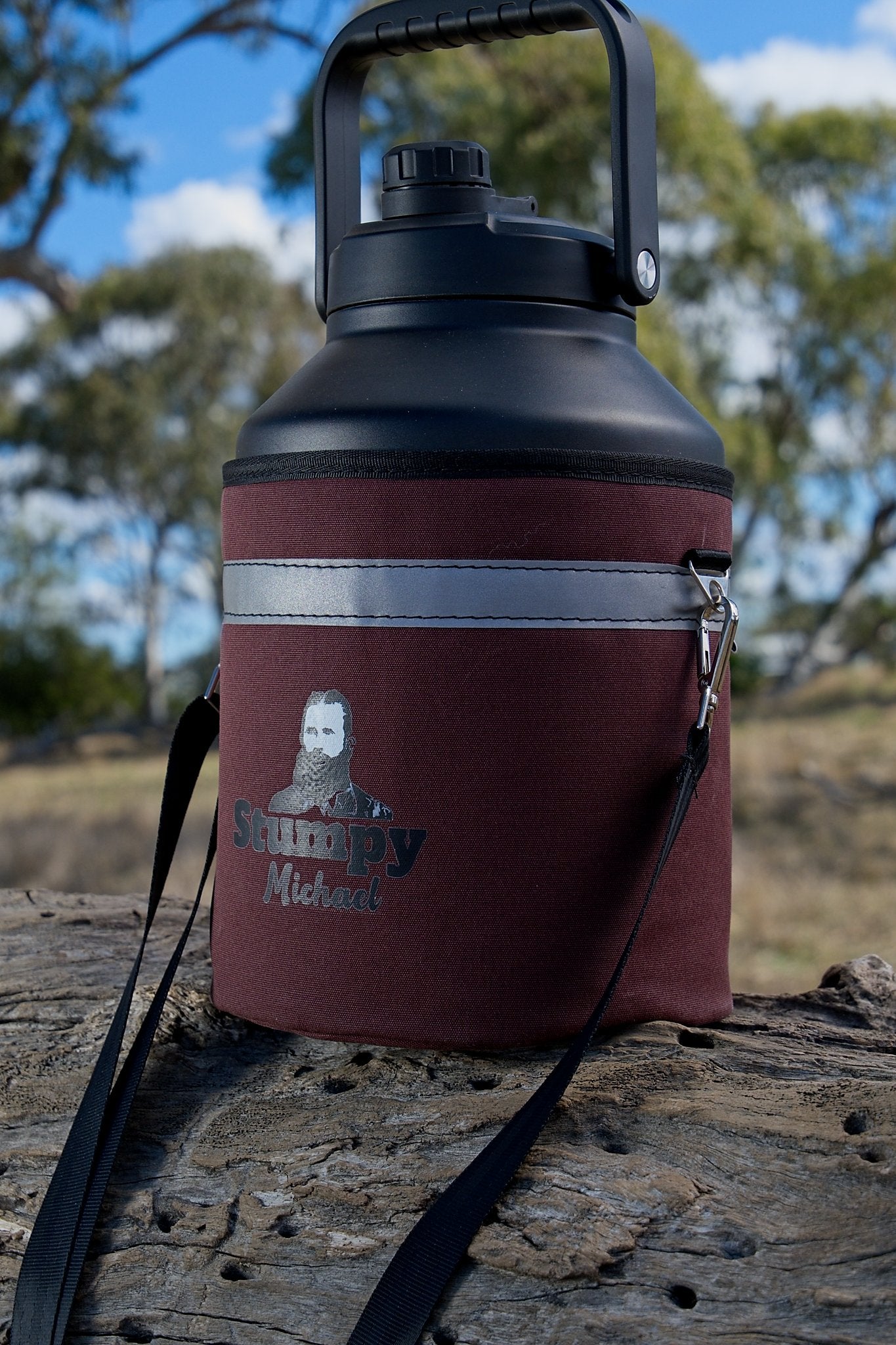 Stumpy Cooler Bags Maroon