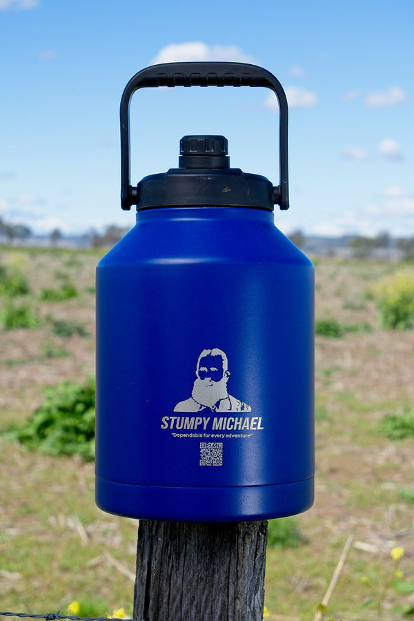 Stumpy Michael 6 Litre (1.6 USA gallons) Water Bottle Horizon Light Blue - USA